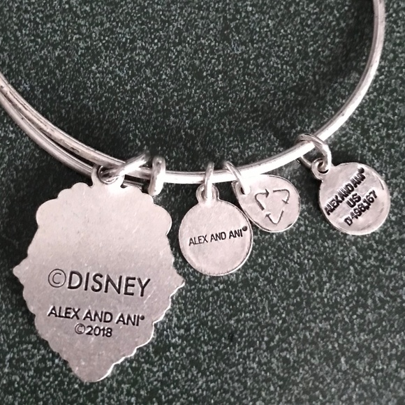Alex And Ani Expandable Wire Bangle Bracelet Disney Diabolically Devious 2018 - Picture 14 of 16